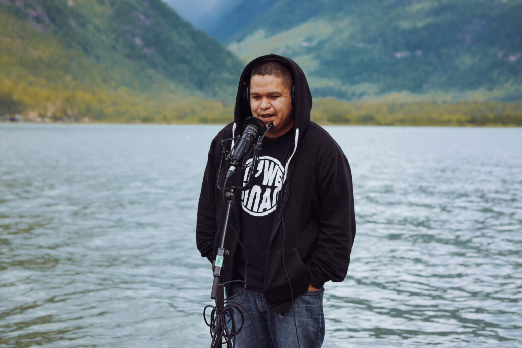 Hip Hop artist Rollah Mack, also known as Nuxalk Radio host Q’xta, has a decade of experience crafting his lyricism and performing on stages. He is an established force on the Indigenous music scene.
