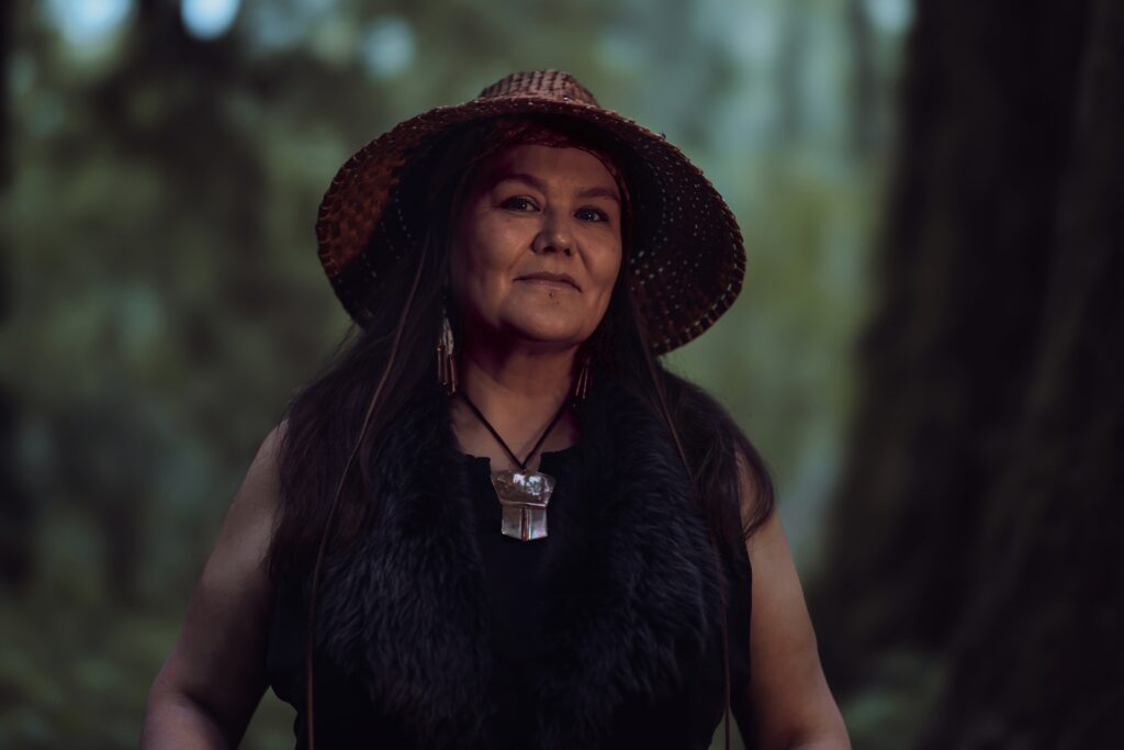 Nuskmata (Jacinda Mack): Nuxalk/Secwepemc singer, songwriter and language-learner.