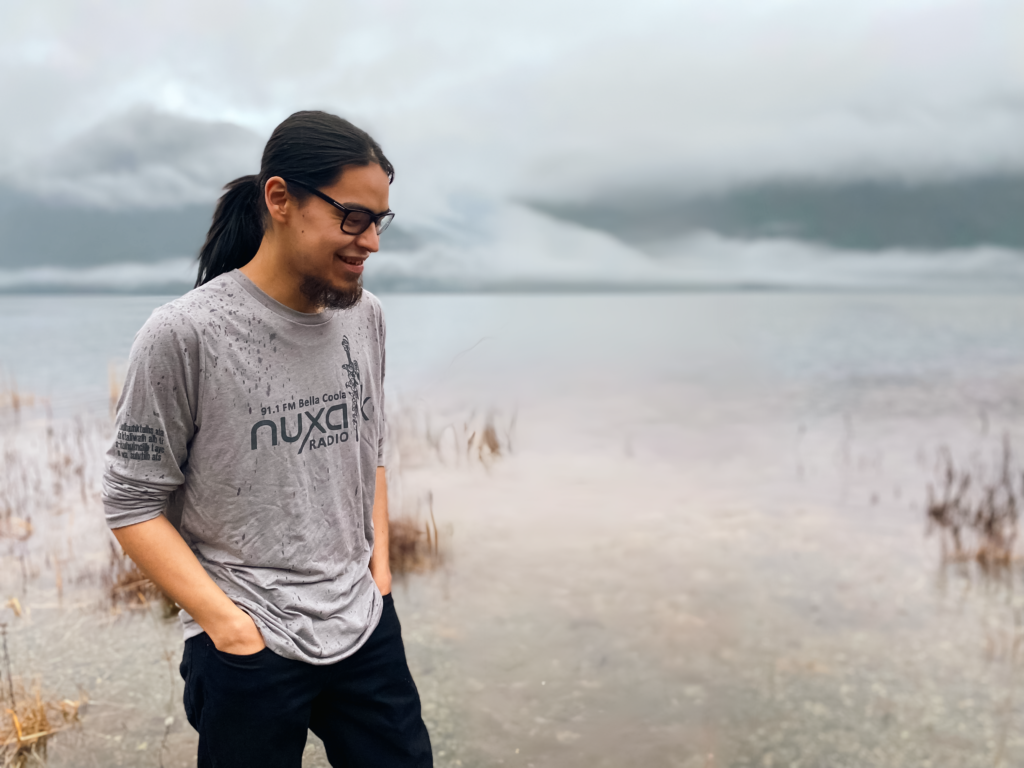 Tatala: Nuxalk language learner, musician and Nuxalk Radio host.