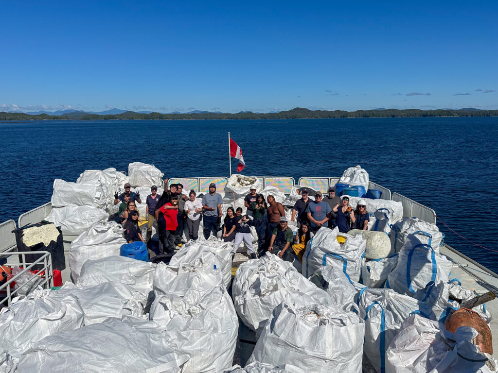 shoreline cleanup