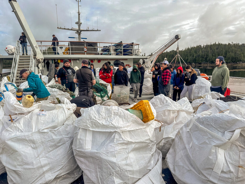 shoreline cleanup